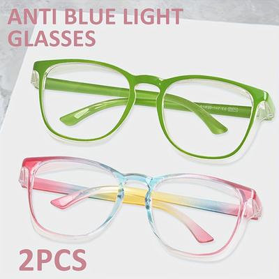 1/2/3/4pcs VOPHA Anti-fog Safety Glasses with Clear Lenses That Block Blue Light Unisex with Side Wing Protection