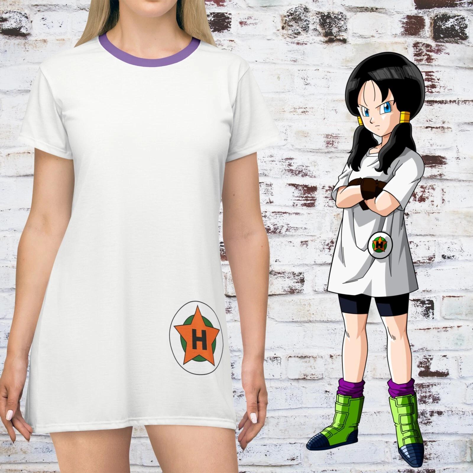 

Waifu Girl T Shirt Woman Dress Anime Convention Clothing Manga Tee Cosplay Japan S