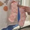 5Pairs Fashion Thin Cotton Ruffle Bow Socks Breathable Ins Style Mid Tube Socks Female Hosiery Lolita Sweet Socks Women Lady