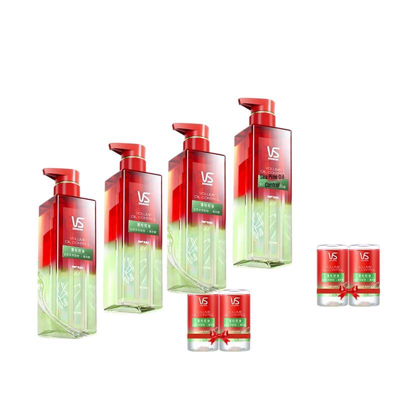 

Vidal Sassoon Fluffy Oil Control Shampoo Set