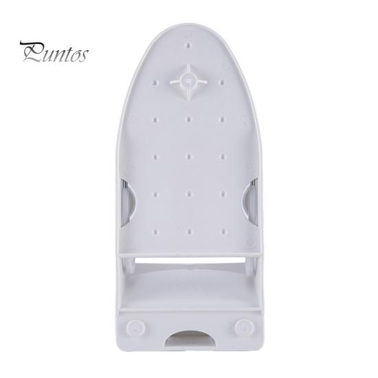 Wall Mount Electric Iron Hanger with Dual Hooks Heavy Duty Universal Laundry Room Multi-functional Iron Ironing Board Holder Organizer Storage Rack
