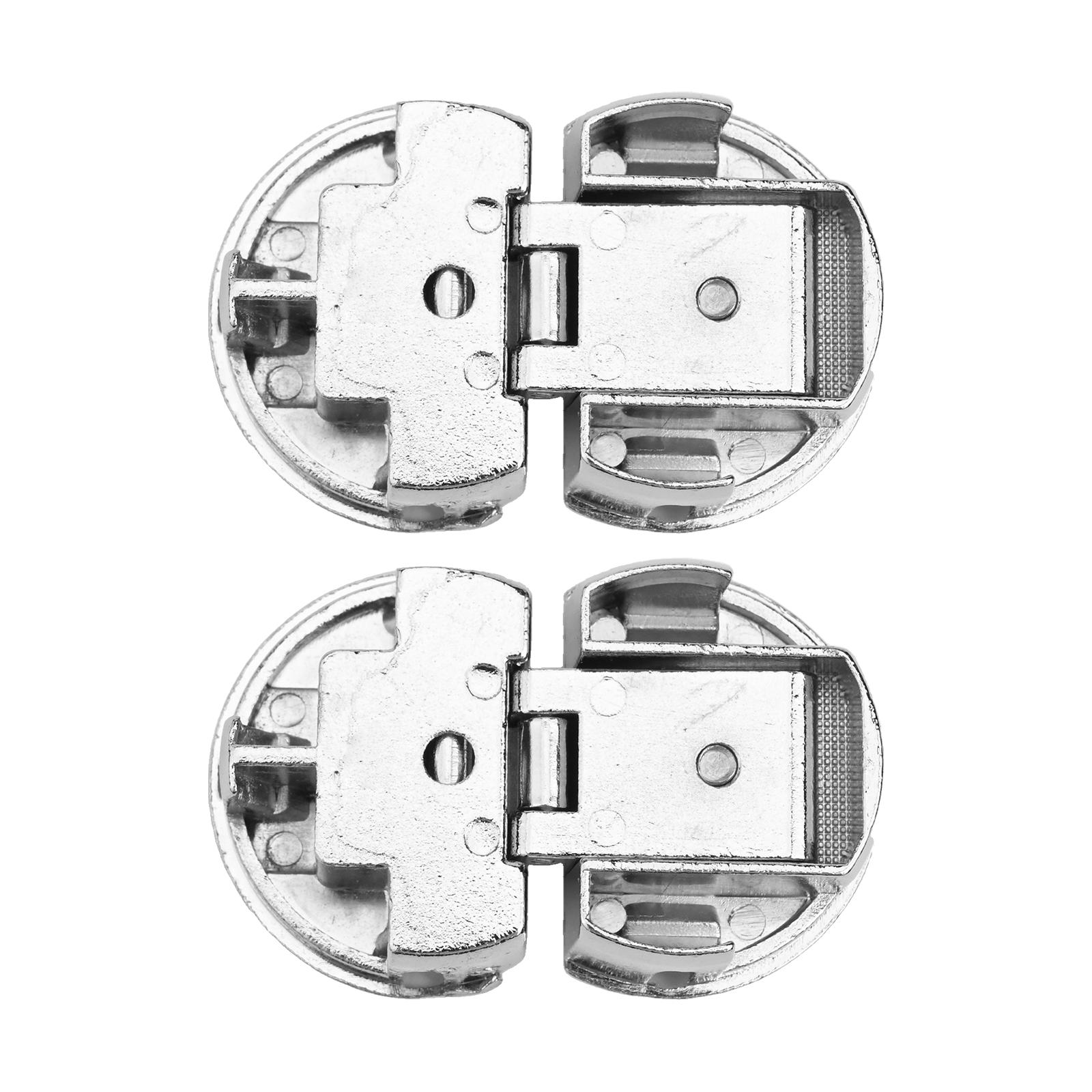 

Cabinet Door Hinge Nickel Plated Hinge Ample Clearance Includes Fixing Screws For DIY Projects Easy Install Flap Door Hinge China Mainland