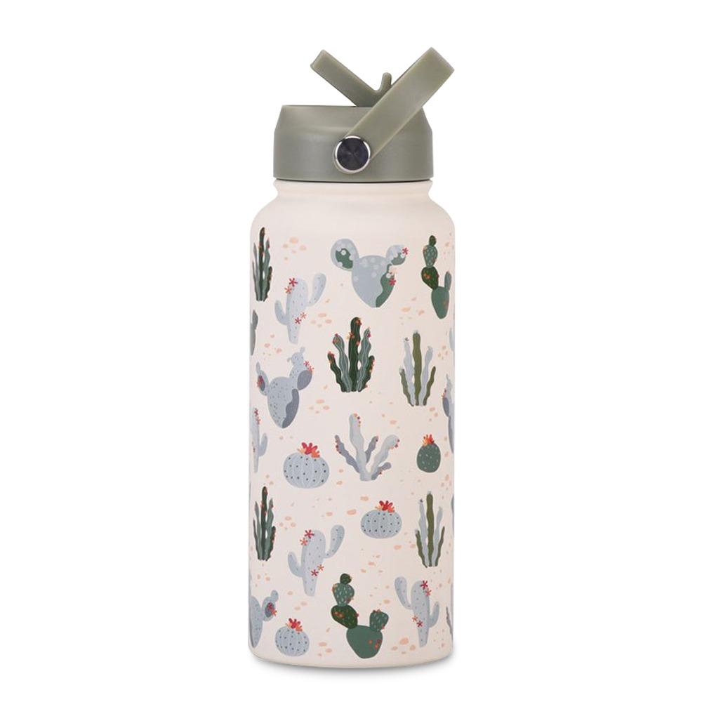 Straw Lid Vacuum Insulation Tumbler 304 Stainless Steel Handheld Cup New Drinking Cup  Handheld Use