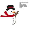 Creative Doorway Art Decorations Christmas Wooden Door Corner Sign, Santa Snowman Cat Cartoon Holiday Home Decor Ornaments Frame Decor, Reusable