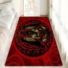 Satanic Baphomet Floor Mat INS Style Soft Bedroom Floor House Laundry Room Mat Anti-skid Household Carpets