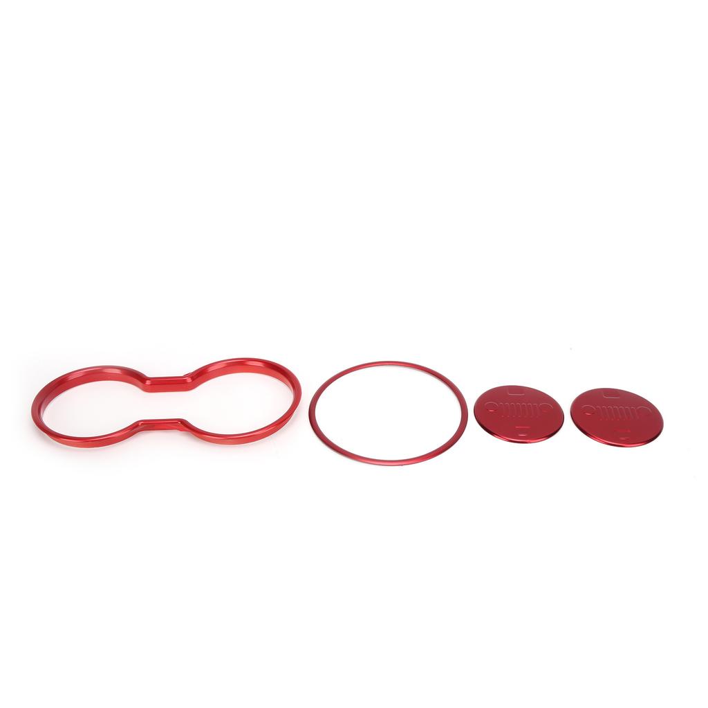 28pcs Interior Trims Decoration Kit Replacement for     JK JKU 2 Door 4 Door 2011-2018