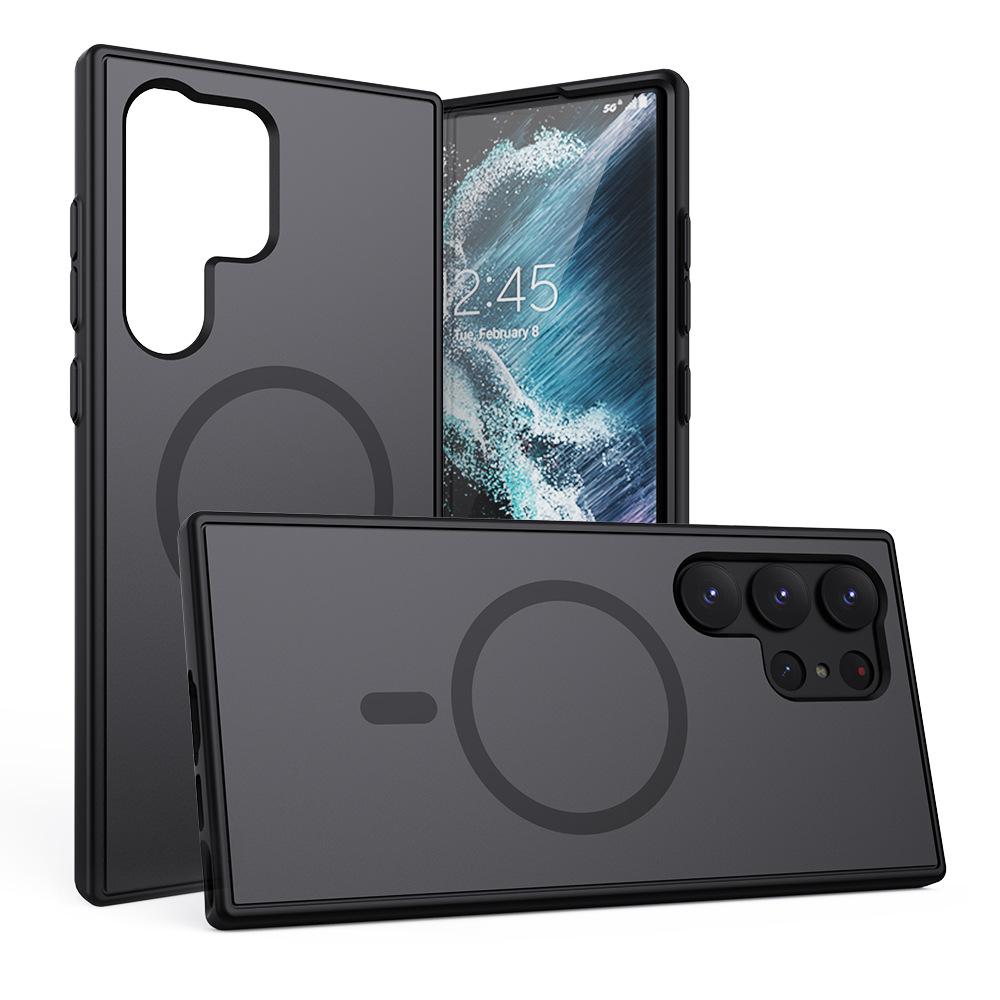 Applicable To Samsung S11ultra Matte Skin-sensitive Magnetic Mobile Phone Case S11u 2-in-1 Anti-drop Protective Case Amazon