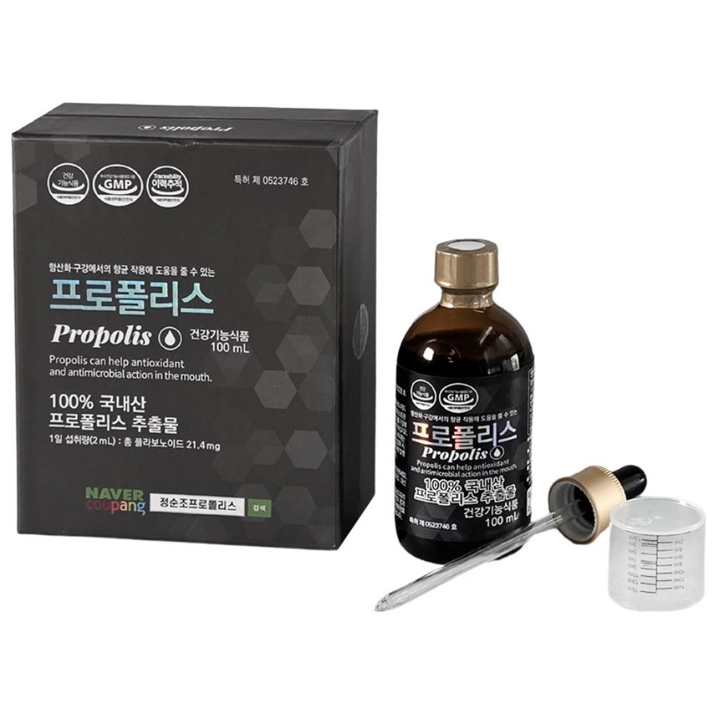 Healthy Jeongsunjo Gamro Honey, Jeongsunjo Propolis 100mg made with 100% domestic natural propolis, 1 bottle (100ml)