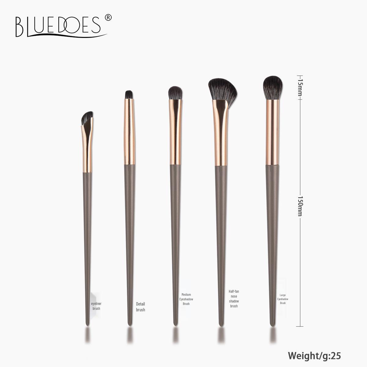 

Позолоченный набор кистей для макияжа глаз из 15 штук: Портативные кисти для теней и деталей