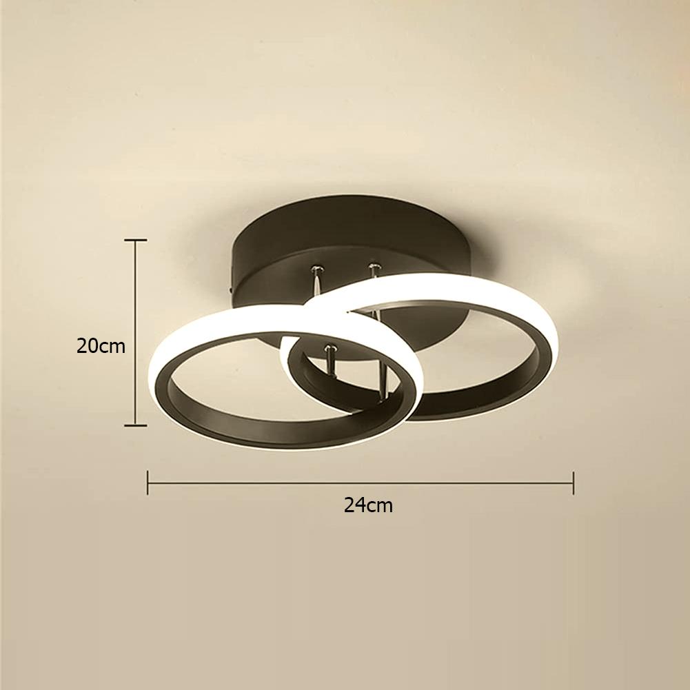 Ceiling Metal Light Modern Chandelier High Brightness Porch Entrance Lamp Energy Saving Ceiling Lamp for Living Room Bedroom