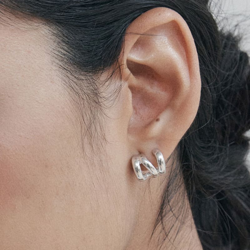 ATTICA Ring flow Earrings. ebs001