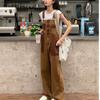 Women's Denim Jumpsuit Korean Fashion Literary All-match Suspender Chic and Elegant Woman Jumpsuit Trend Temperament Ins Popular