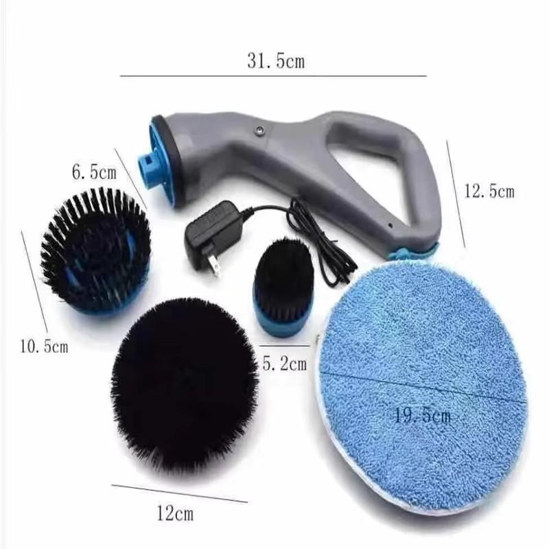1Pc New Multi-Functional Electric Cleaning Brush Household Cleaning Artifact Hand Held Kitchen Cleaning Brush Wirelessconvenient
