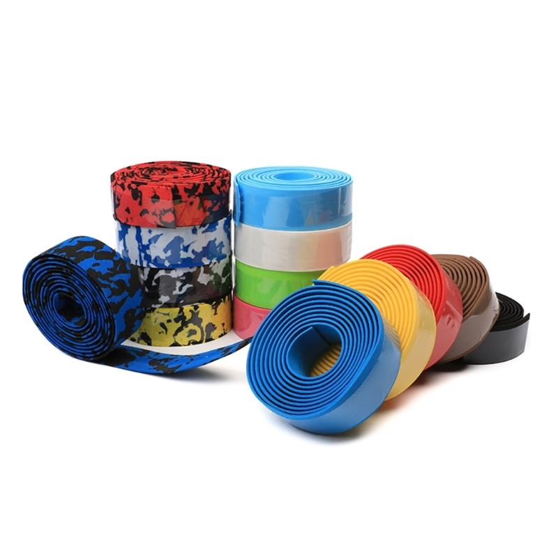 Rubber Foam Road Bike Handlebar Tapes, Bicycles Bar Tape, Cycling Handle Wraps 2 Rolls