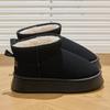 Winter Women Snow Boots Plush Warm Thick Bottom Boots Breathable Soft Non-slip Cotton Boots