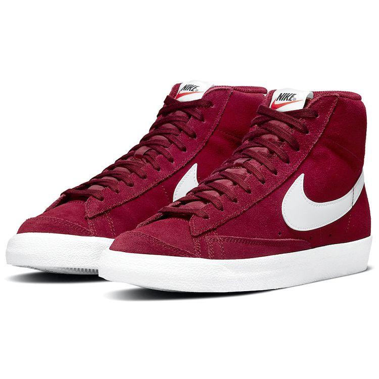 Nike Blazer Mid 77 Suede Team Red Men Sneakers White Black CI1172-601