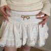 Fashion Hot Girls Women Waist Slimming Belt with Metal Bowknot Buckle Waistband