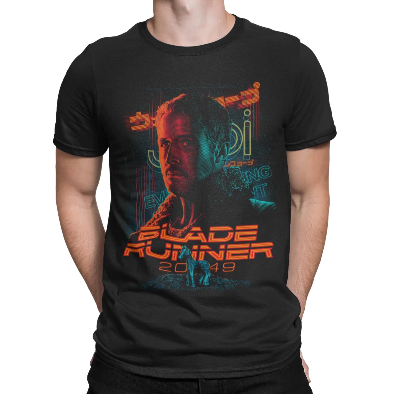 blade runner horror Christmas birthday halloween funny t shirt 2XL