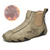 Men Boots  Warm Cotton Shoes Handmade Outdoor Sneakers Soft SoleComfortable Men's Ankle Boots Male Casual Flat Short Boots 2025