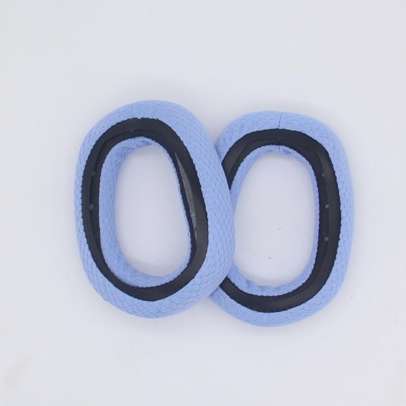 Coussinets d'oreille pour casque G435 Pièces de rechange Paire Cuir protéiné souple et mousse à mémoire de forme