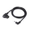 Power Tap D-Tap Male To Right Angle Dc 5.5X2.5Mm Power Cable For Rig Power V-Mount Anton, Camera Monitor Cord