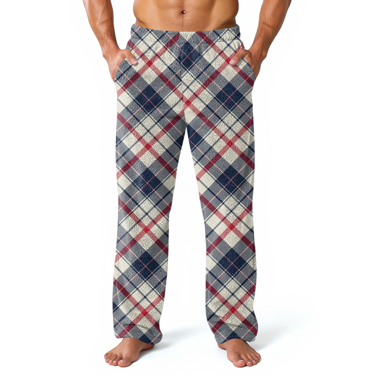 

Мужские домашние брюки с принтом по всей поверхности, пижамные брюки для сна, длинные брюки, пижамные брюки XXXL