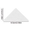 30pcs Transparent Collar Sticker Triangle Fixed Shirt Pad Practical Collar Shaper  Shirt