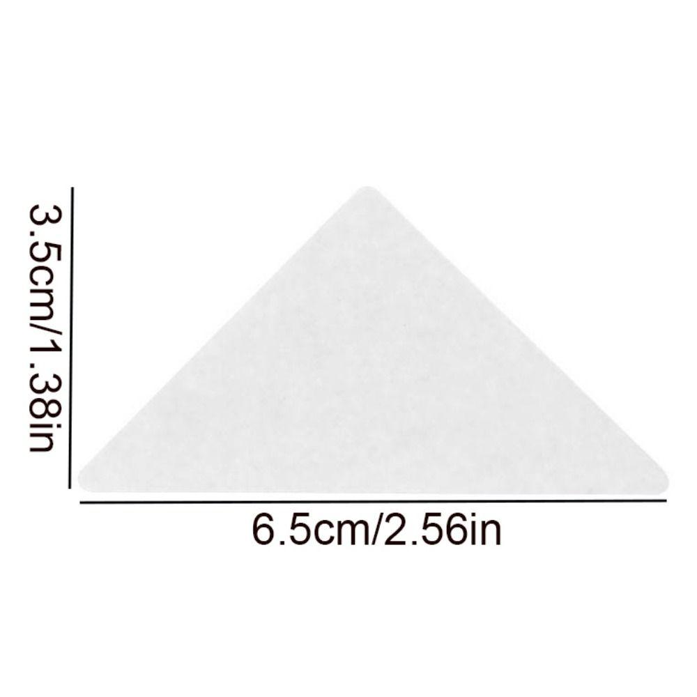 30pcs Triangle T-shirt Anti-roll Fixed Pads Disposable Fixed Shirt Pad Collar Shaper  Shirt