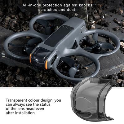 Akcesorium ochronne kamery gimbal dla DJI Avata2 Przezroczysta osłona obiektywu z PC Pokrowiec chroniący przed kolizjami