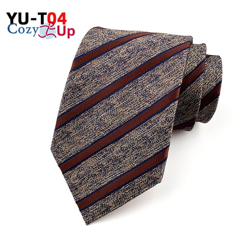 3.15" Fashion Stripe PaisleyTies Men Necktie for Wedding