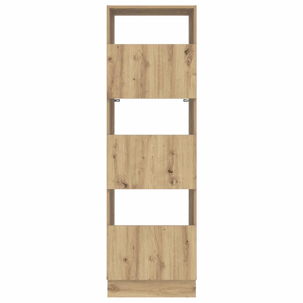 Laundry Cabinet Artisan Oak 50 x 68 x 162 cm Wood based Panel