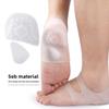 Neue Sebs 2-in-1 Extended Arch Fersenabdeckung Flache Fußgewölbeunterstützung Weiche Stoßdämpfung Massage Fußabdeckung