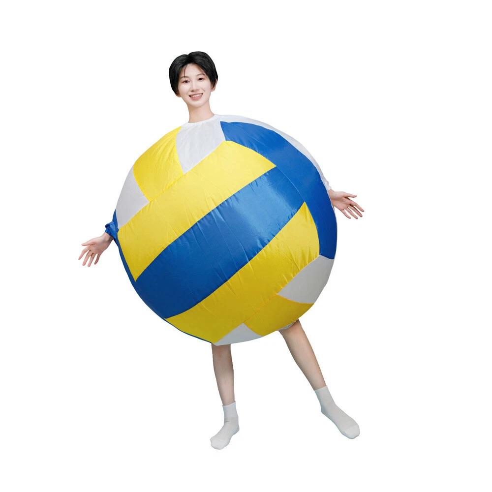 

Надувной костюм волейболиста, взрослый 150-190cm жёлтый