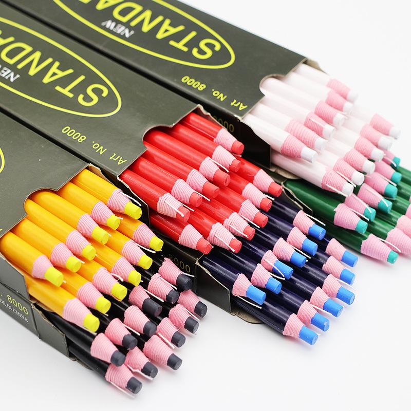 

South Korea Pull String Crayon Set 8000: No-Sharpening, Tear-Off Roll with Customizable Logo красный