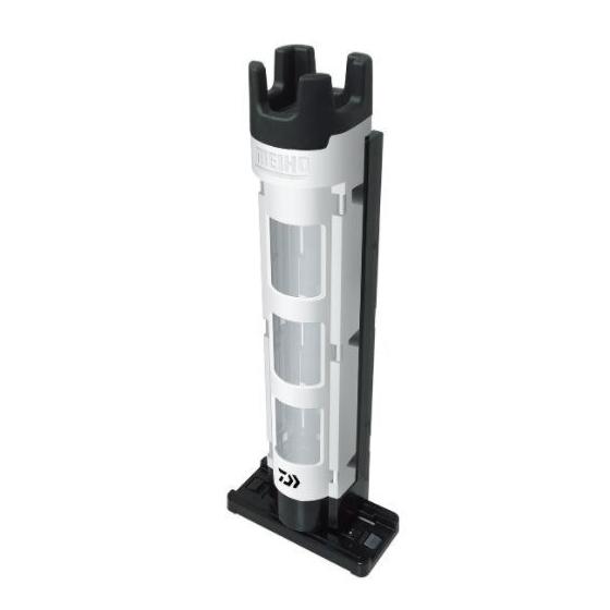 Used Daiwa rod stand TB25 white