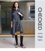 Spring/Summer Lolita Plaid TR Stretch Jacquard Fashion Fabric