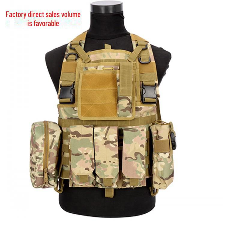 Multi-Color Tactical RRV Field Vest with MOLLE System