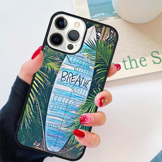 Surfer Surf Hang Loose Shaka Phone Case Cover For iPhone 17 Air 15 16e 14 13 11 12 Pro Max Max Plus Back Coque shell