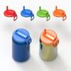 4-Piece Silicone Can Caps with Straws | Strong Airtight Design, Portable, Reusable | Compatible with Soda, Beer, and Juice | Available In a Variety of