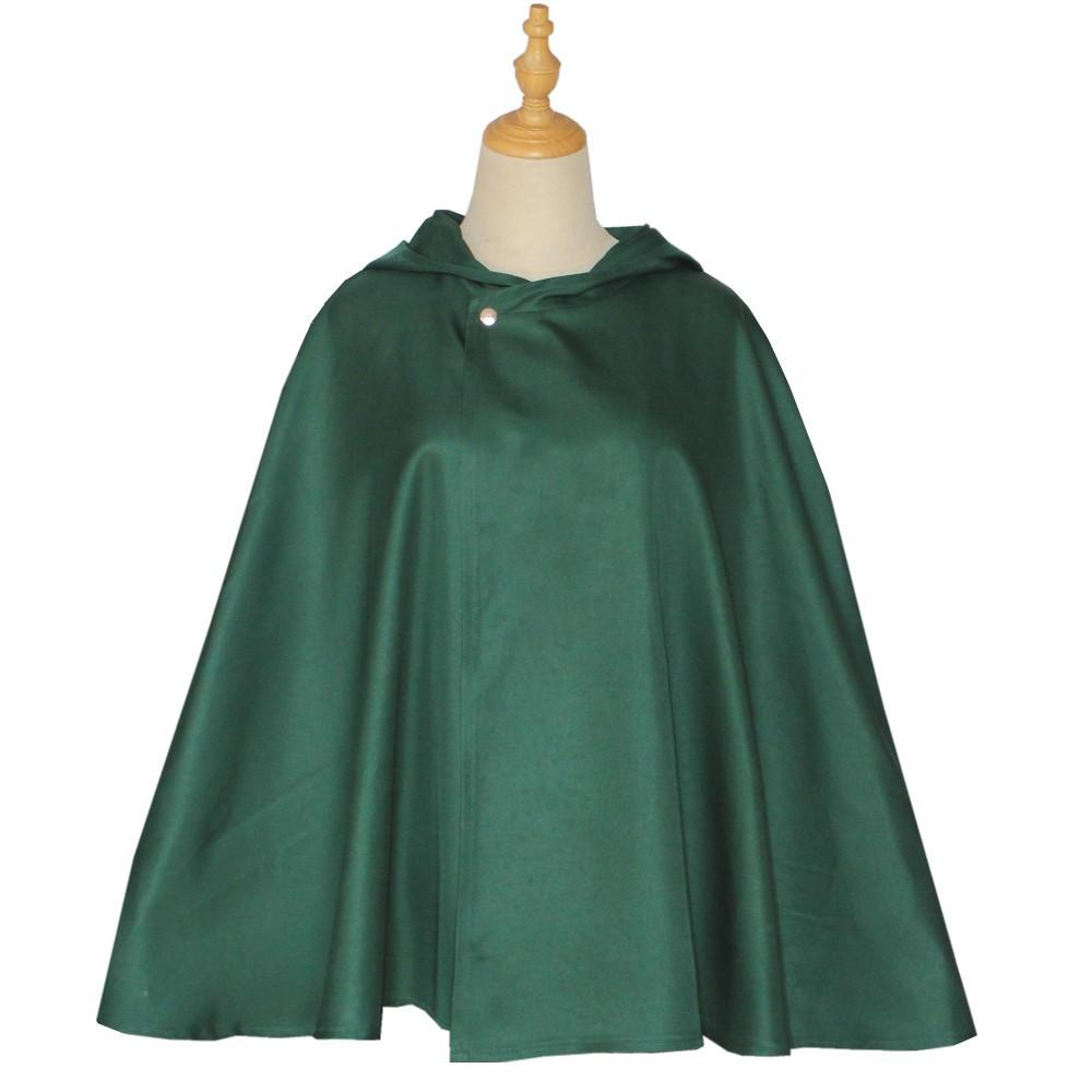 Attack On Titan Cloak Shingeki No Kyojin Cloak Shingeki No Kyojin Survey Corps Cloak Cosplay Cape Green Shawl Men's and Women's