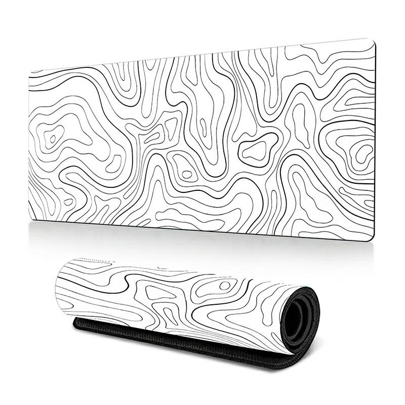 

300 x 600 x 2 мм Нековзний Настільний Килимок для Миші Абстрактний Рідкий Візерунок Килимок для Миші Style C