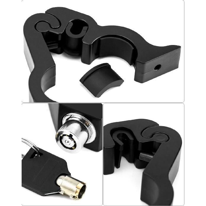 Замок для мотоцикла QWORK — фото 6