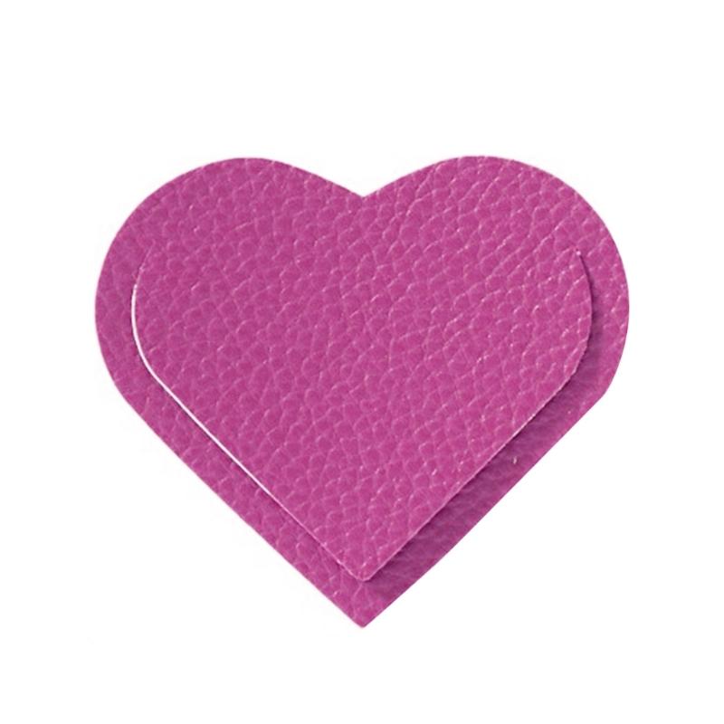 10 Pcs Bible Bookmarks PU Leather Bookmarks Heart Shaped Bookmarks Creative Page Marker Reading Supplies for Teacher