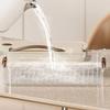Dumpling Storage Box Transparent Stackable with Handle Design Safe Odorless Freezer Storage Organizer for Kitchen