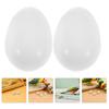 24Pcs Realistic Plastic Bird Eggs Artificial Nesting Decoys Clutch Control Deterring Egg Laying Aviary Breeding Supplies Parrot