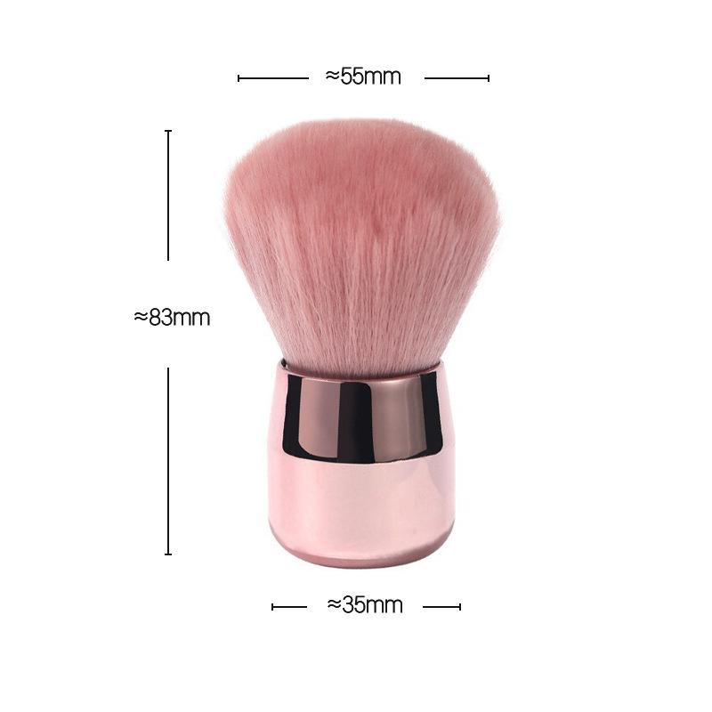 Extra Large Body Makeup Brush For Self Tanner Leg Makeup 88mm Wide-headed Brush Sunscreen Face Back Makeup Brush Wet Dry Use