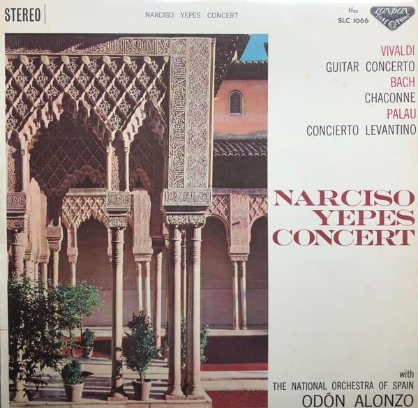 

LP Record NARCISO YEPES, ORQUESTA NACIONAL DE - Vivaldi, J.s. Bach, M. Palau Concie SLC1066 LONDON 1961 Japan Classical Used