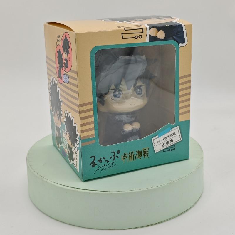Gojo Satoru Jujutsu Kaisen Anime Mini Fushiguro Megumi Figurine Itadori Yuji Action Figures PVC Q Version Collection Model Toys