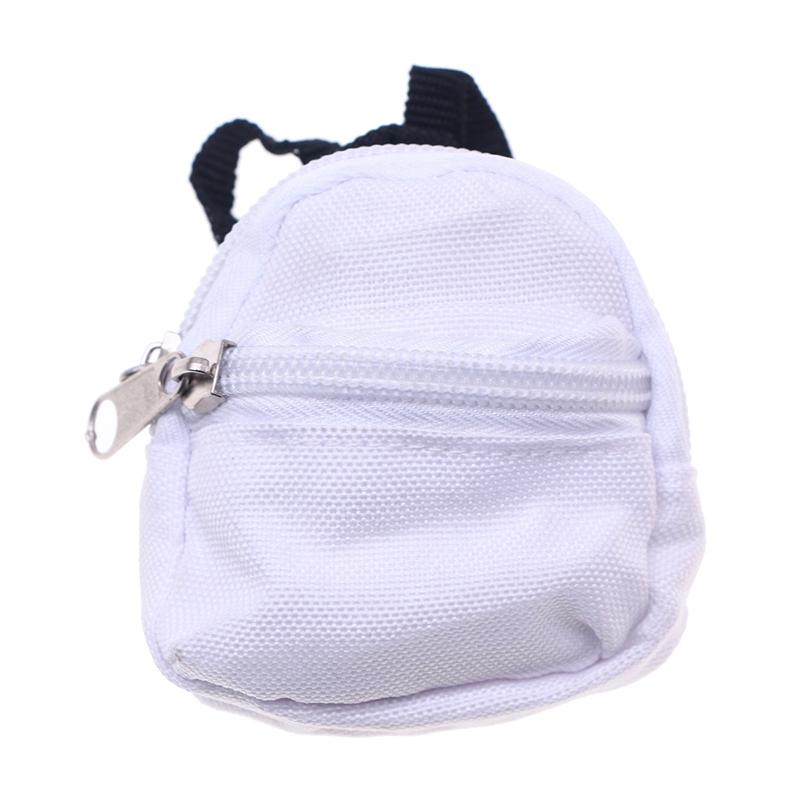 1:6 Miniaturowy Płócienny Tornister do Domku dla Lalek Plecak w Kwiaty Akcesoria dla Lalek Model Dekoracja Zabawka Akcesoria do Domku dla Lalek