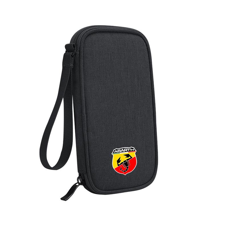 BJOM3 Car Storage Bag Oxford Cloth Portable Handbag Organizer Wallet For Fiat 500 Abarth Punto Panda Doblo Stilo FR Freemont keychain